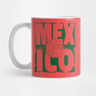 Vintage Mexican Football // Retro Mexico Soccer Mug